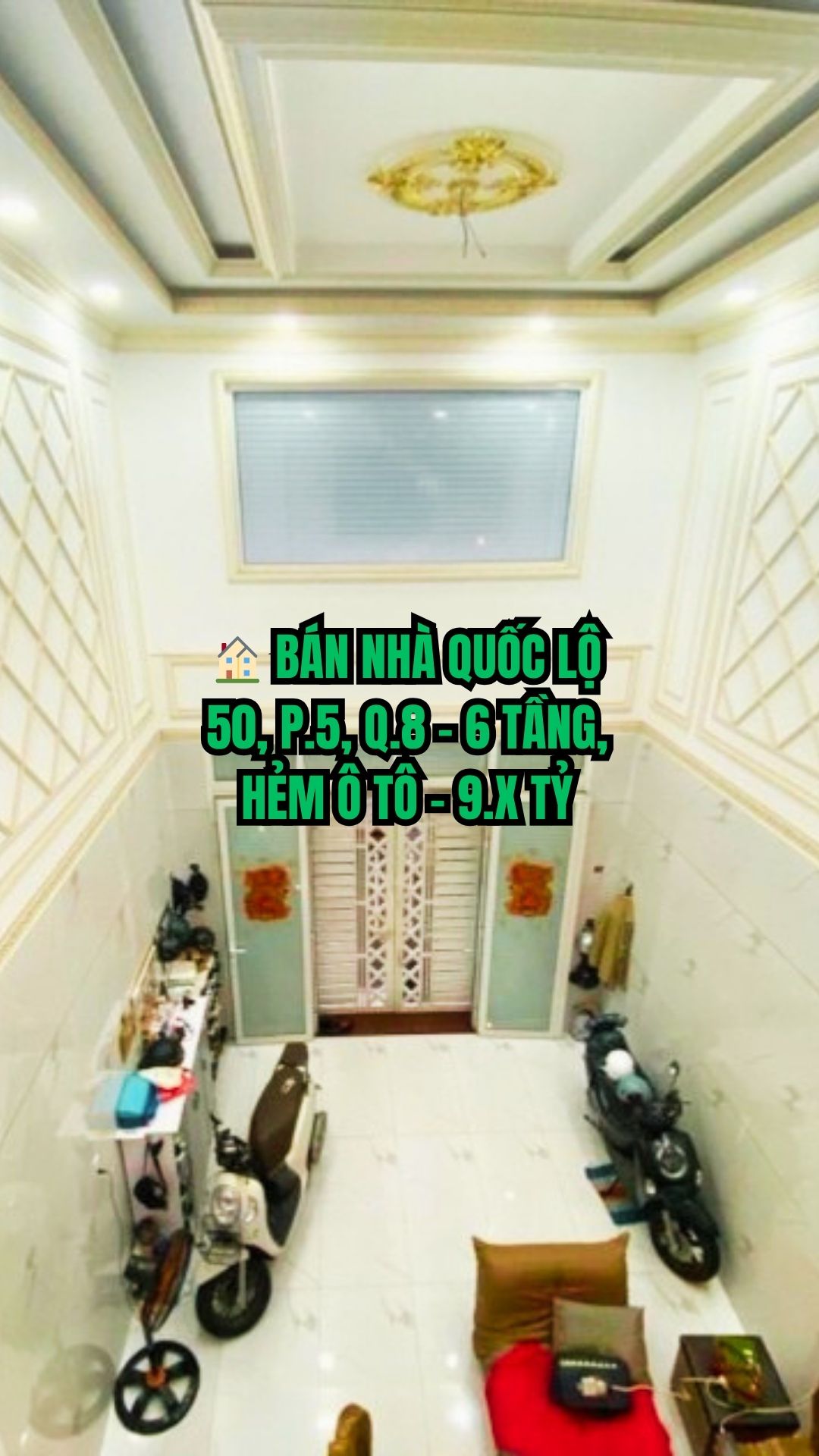 Bán nhà quốc lộ 50, Phường 5, Quận 8 - 6 tầng, hẻm ô tô - Nhỉnh 9 tỷ